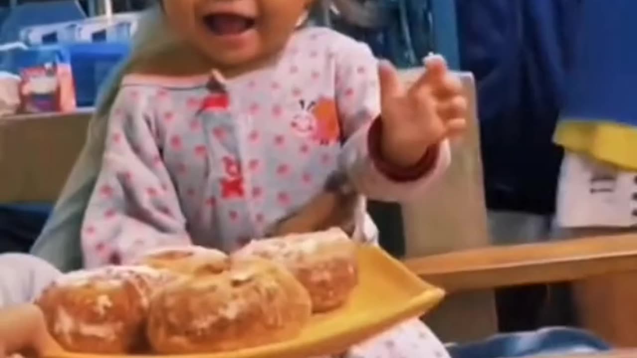 Watching Funny babies video