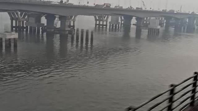 Vashi creek Bridge of Mumbai