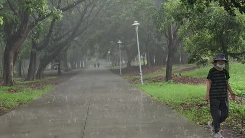 Sound not a bad idea to get yourself enjoying under heavy rain?