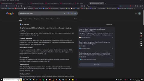 Feeling Anxious? - Graphene Oxide and the Brain