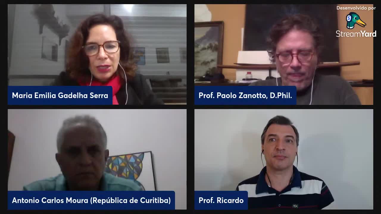 Debate Dra Maria Emília x Prof.Paolo Zanoto