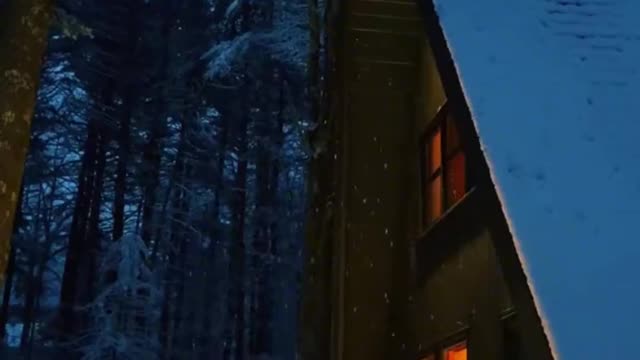 "I like such a snowy atmosphere"