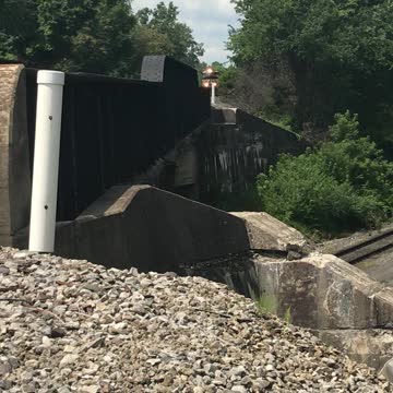 Norfolk Southern Fort Wayne freight train upclose