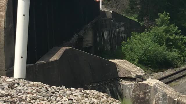 Norfolk Southern Fort Wayne freight train upclose