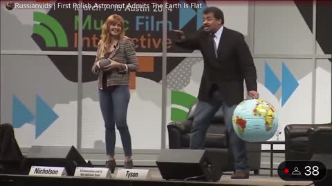 Polish astronaut admits Earths Is Flat!