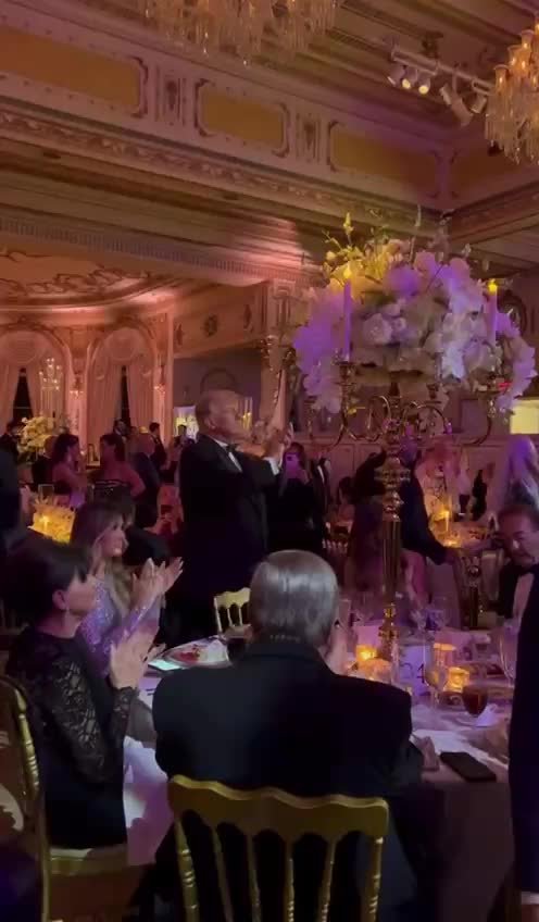 Trump inside Mar-a-Lago