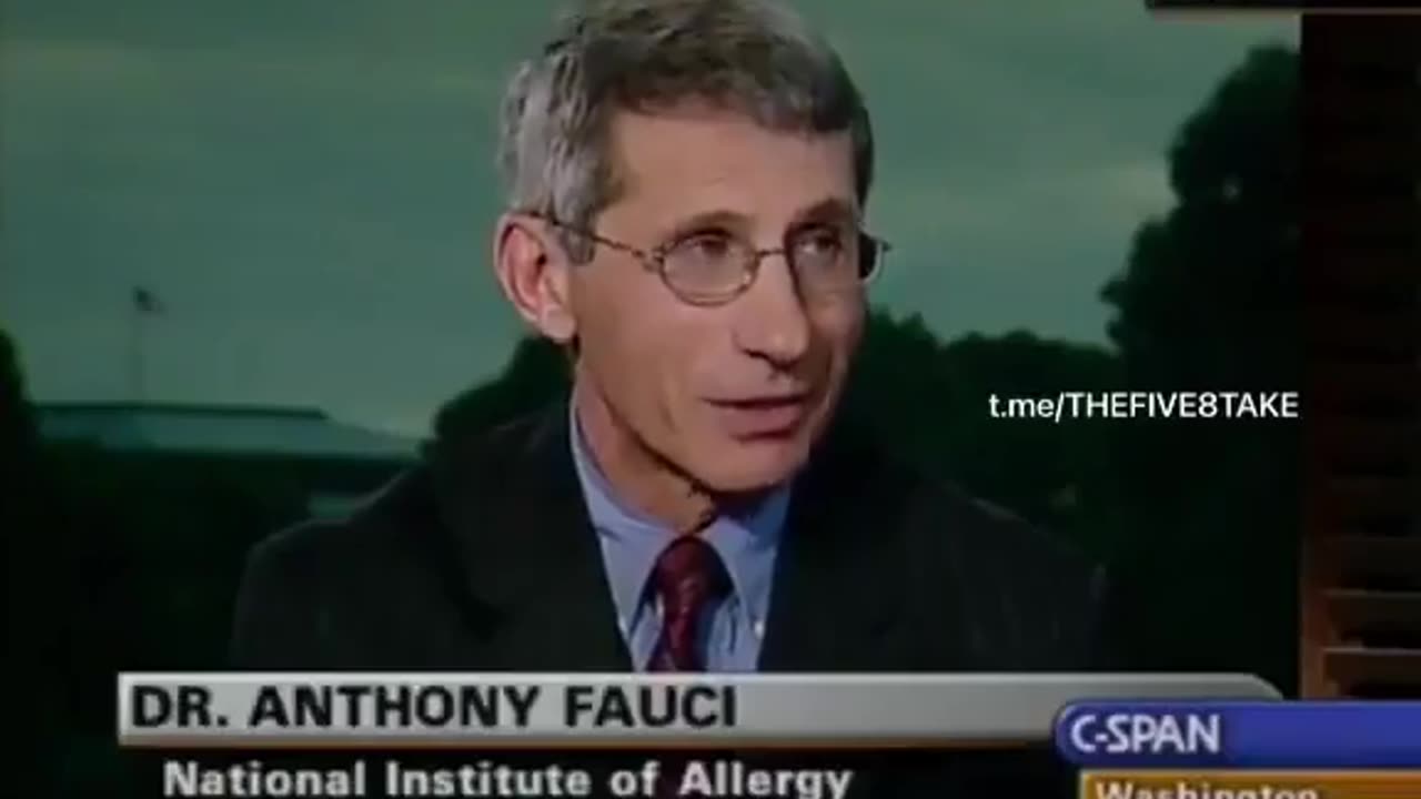 Before COVID, Anthony Fauci use to say this about our god given natural immune system