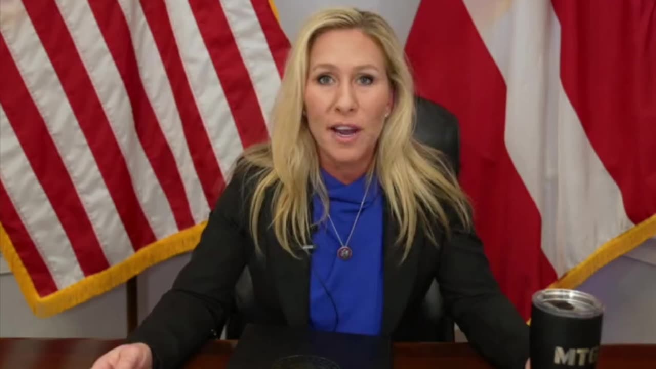 MTG explains why she won't leave her job in Congress