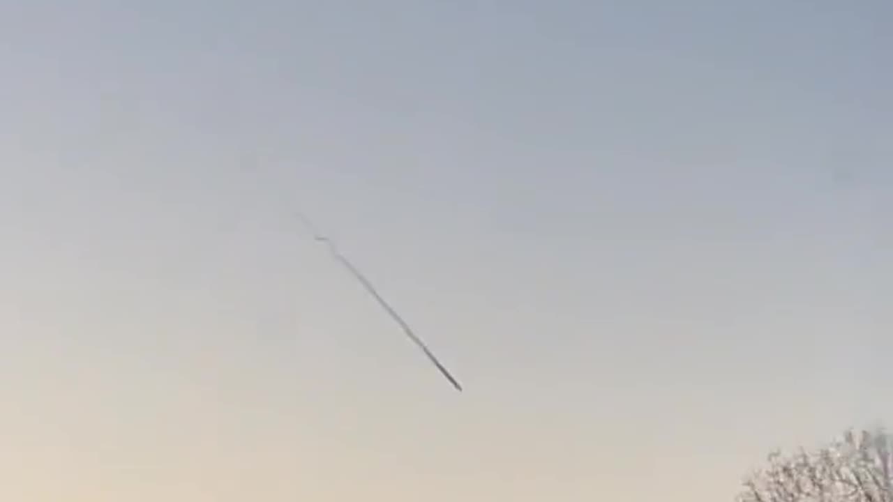 Meteor UFO seen flying over Texas