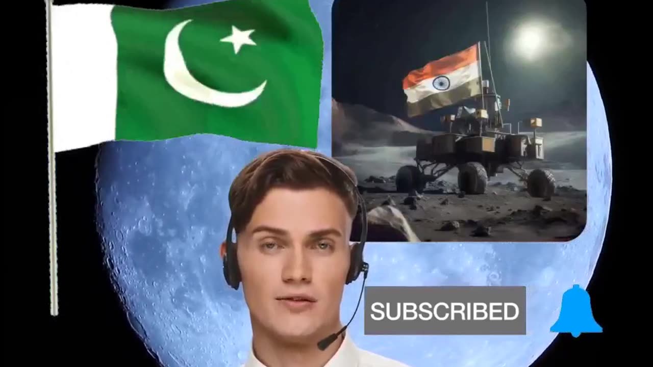 Indian feeling for Chandrayaan 3 landing (Urdu language)