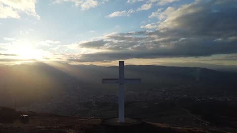 The Cross and the Sunset