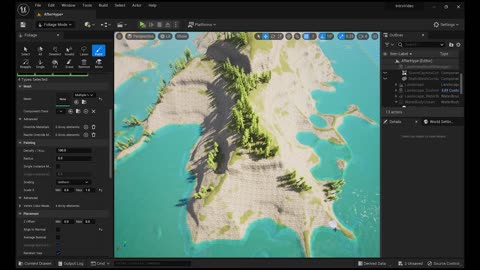 AfterHype WIP 1 - Landscape creation
