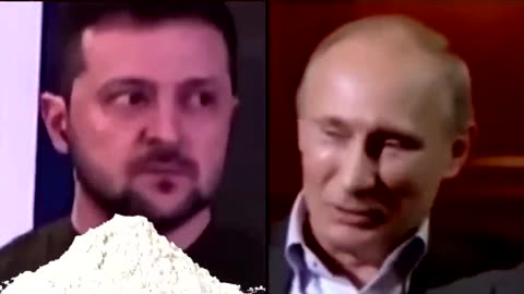 Putin vs Coked Out Zelensky😜🤪🥴😵