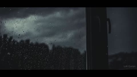 Lofi Quran ｜ Quran For Sleep⧸Study Sessions - Relaxing Quran - Surah Maidah {With Rain Sound}