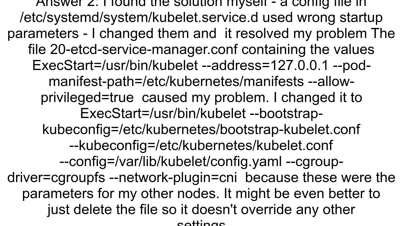 Can39t install third kubernetes master node Kubelet TLS bootstrapping timeout in kubeadm join