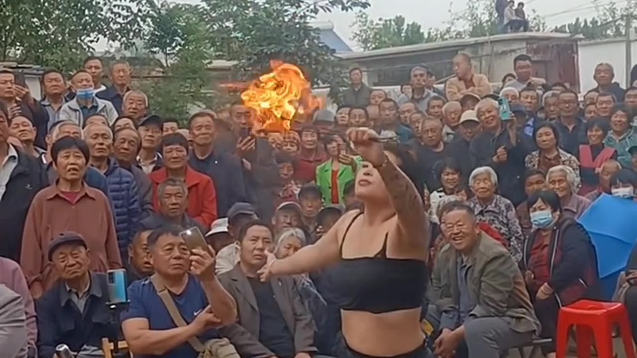 Girls fire on mouth 😱🔥