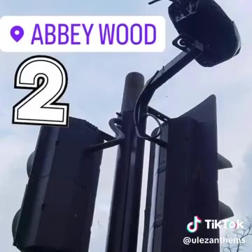 Orwellian "Big Brother" Surveillance System being destroyed throughout London.