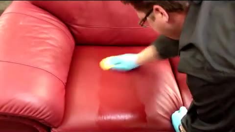How to FIX CAT SCRATCHES on a LEATHER couch