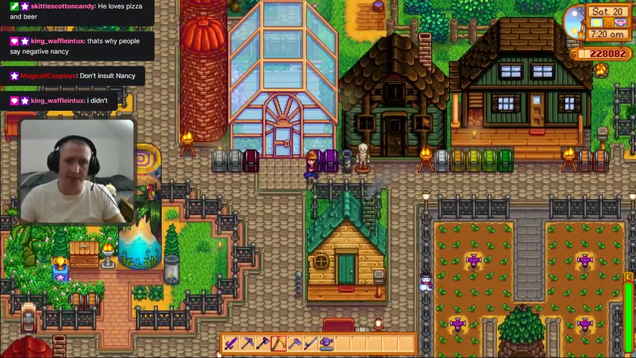 Stardew with the Plagueofkitties First stream of the year