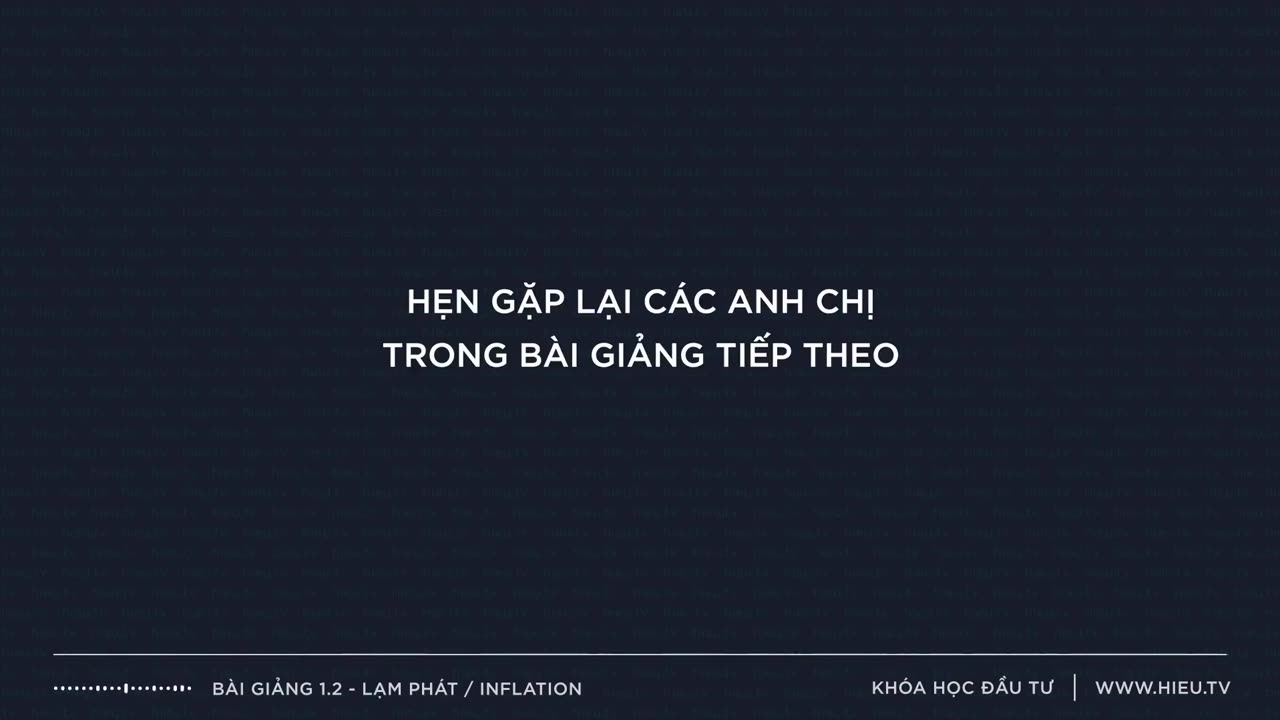 Bài 1.2 Lạm Phát Inflation