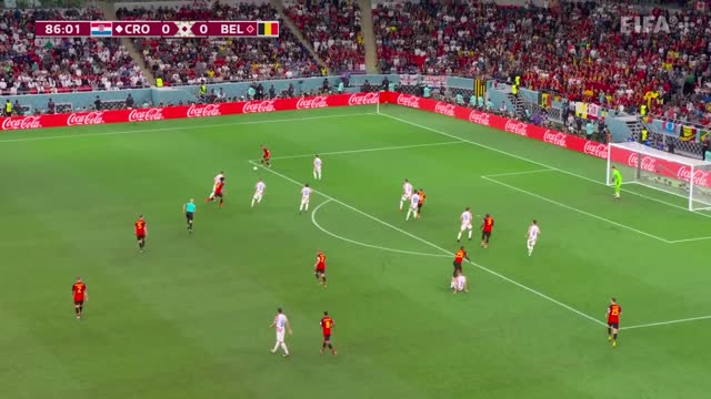 Modric and co. hang on Croatia v Belgium FIFA World Cup Qatar 2022