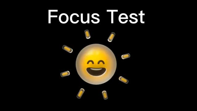 Focus Test