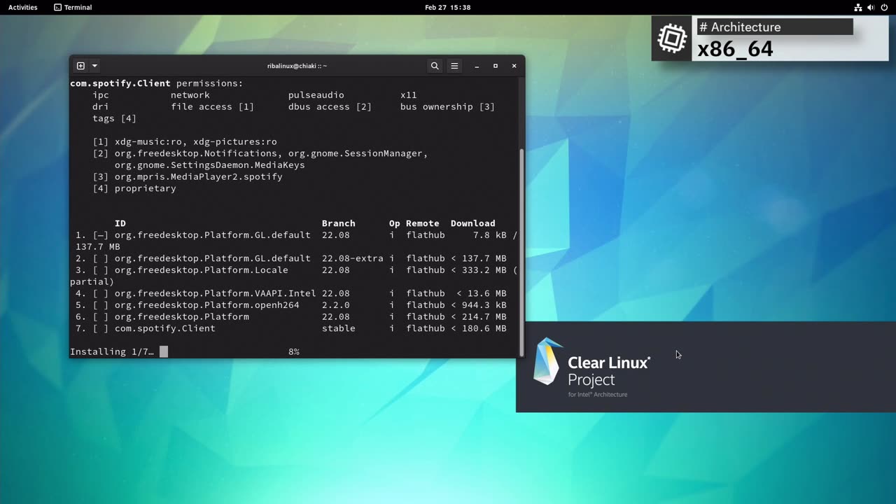 Clear Linux 37980 overview | optimized for performance and security.