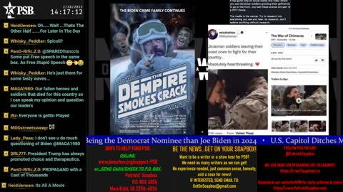 2022-02-28 13:00 EST - "You Don't Say? Gang": with Nurse Nett, No Regerts, Maj WTF & more