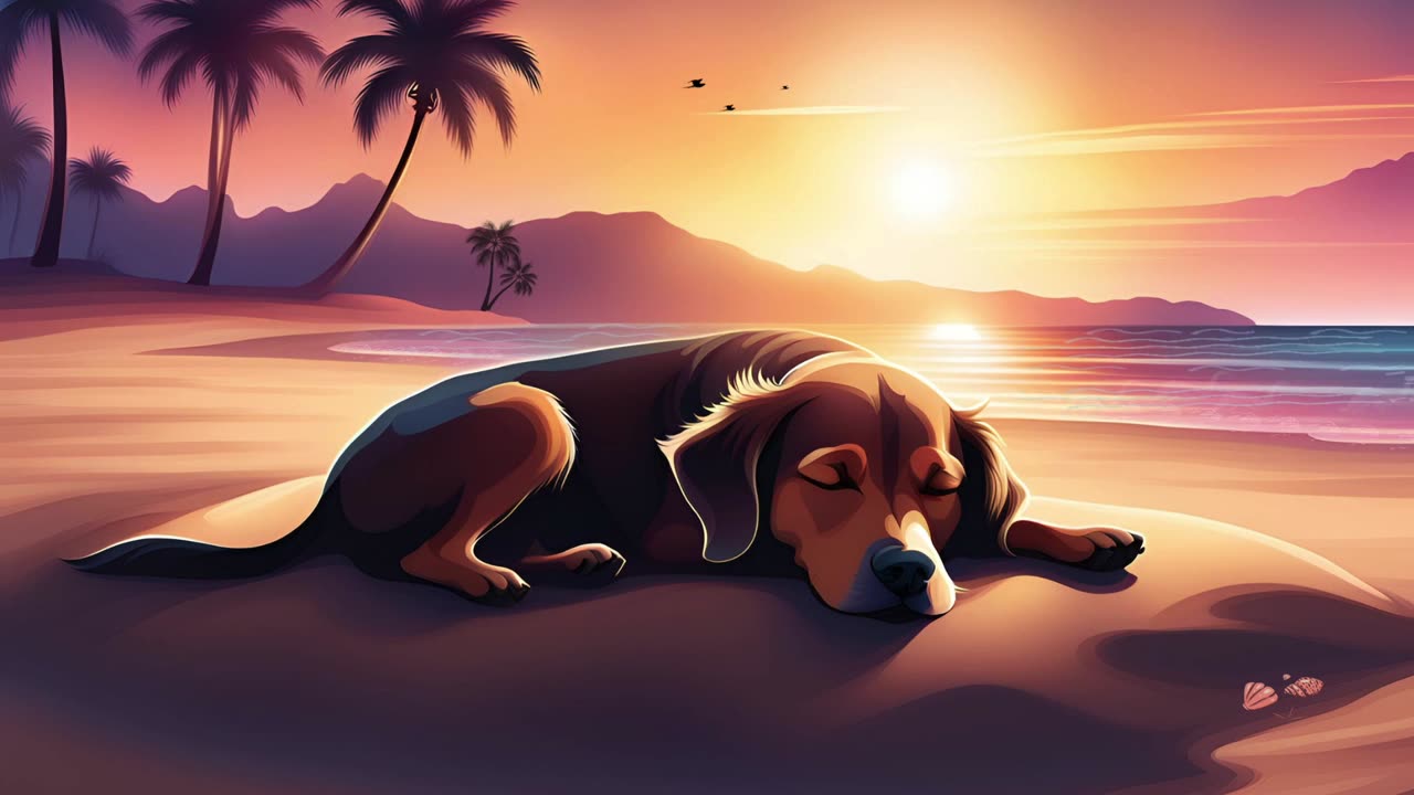 Beach Sunset Lofi 🌅🌴 - Calming Waves | Beats to Relax/Study to