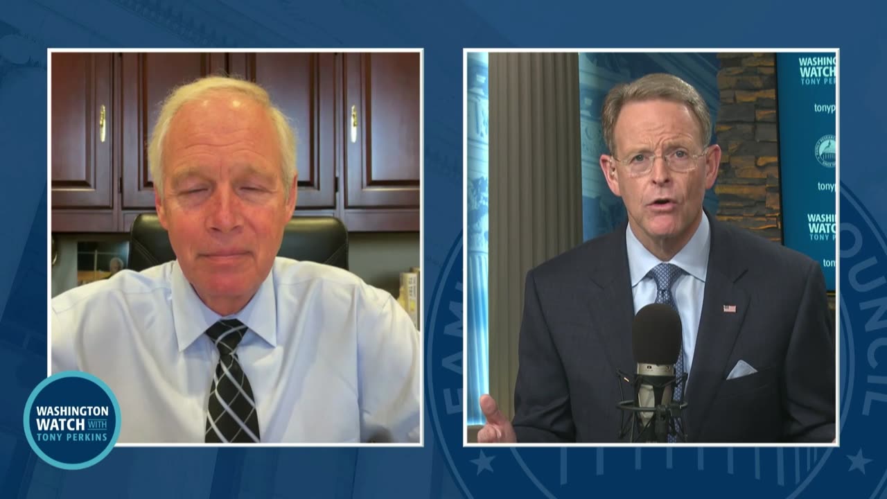 Senator Ron Johnson on Washington Watch with Tony Perkins 3.7.24