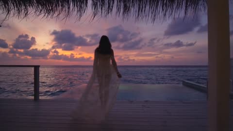 Shot in Maldives, the love effect of Tiktok