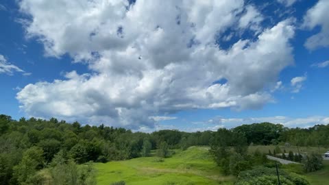 Nature with clouds