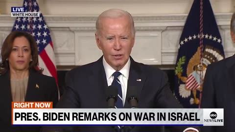 Biden Puts Out Warning To Our Enemies Not To Take Advantage Of The Situation In Israel