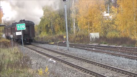 Höyryveturi Nummelassa 9.10-21