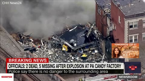 Video shows moment of deadly candy factory explosion