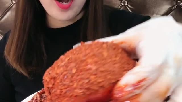 ASMR eating Spicy Seafood 🔥🔥🔥