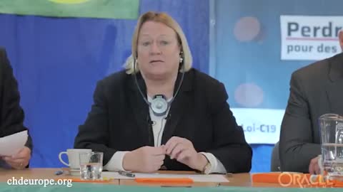 CATHERINE AUSTIN FITTS SPEAKS TO THE SWISS PEOPLE AT A PRESS CONFERENCE IN SWITZERLAND 11/12/21