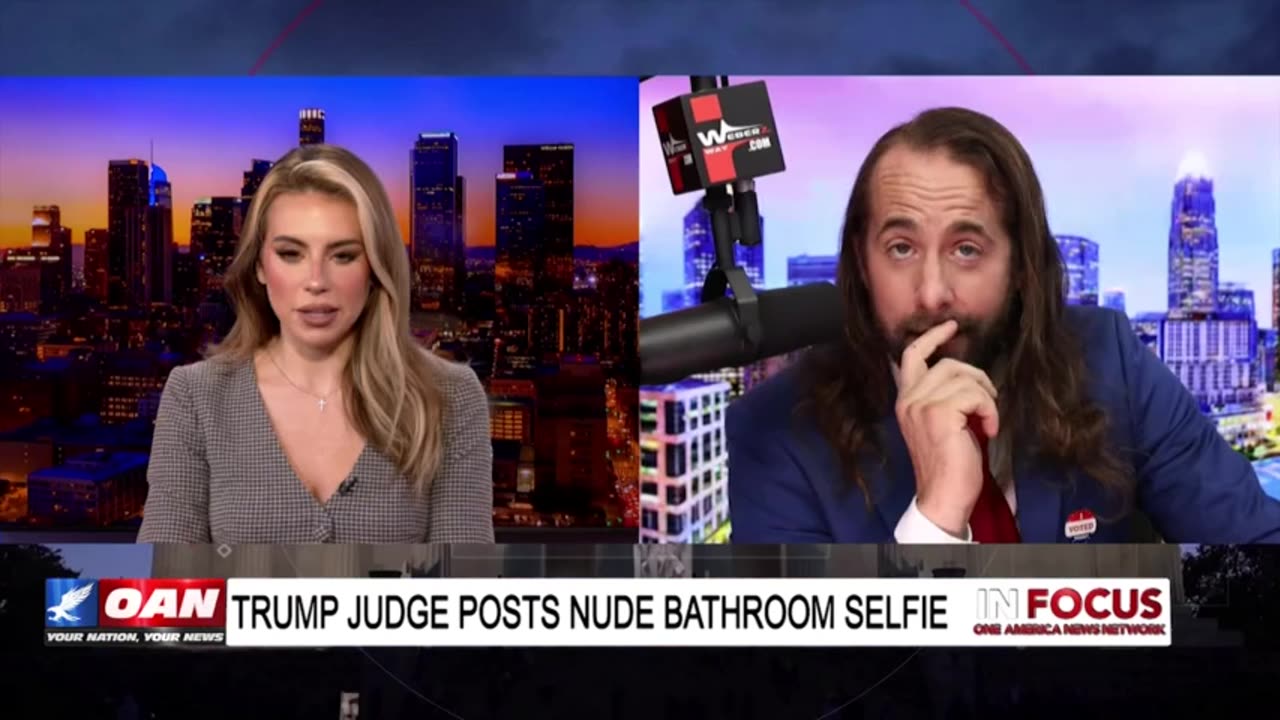 Trump NY Circus Judge Engoron NUDE & Hillary Clinton talks Trump on sulfur high .... Again