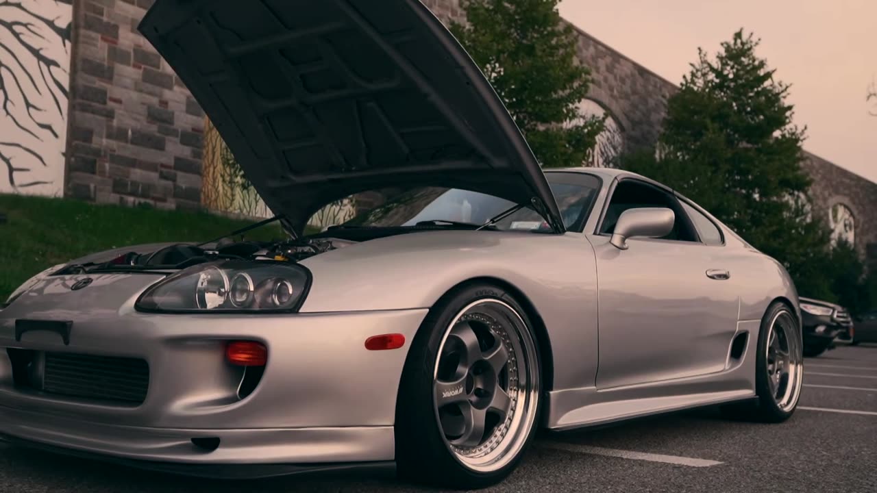 "Unleashing Legends: The Supra MK4 Cinematics"