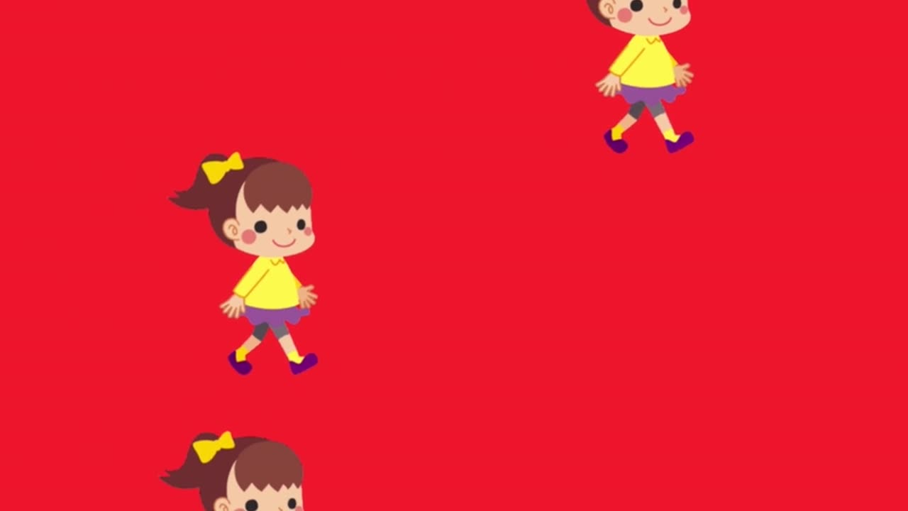 Cartoon Enjoying