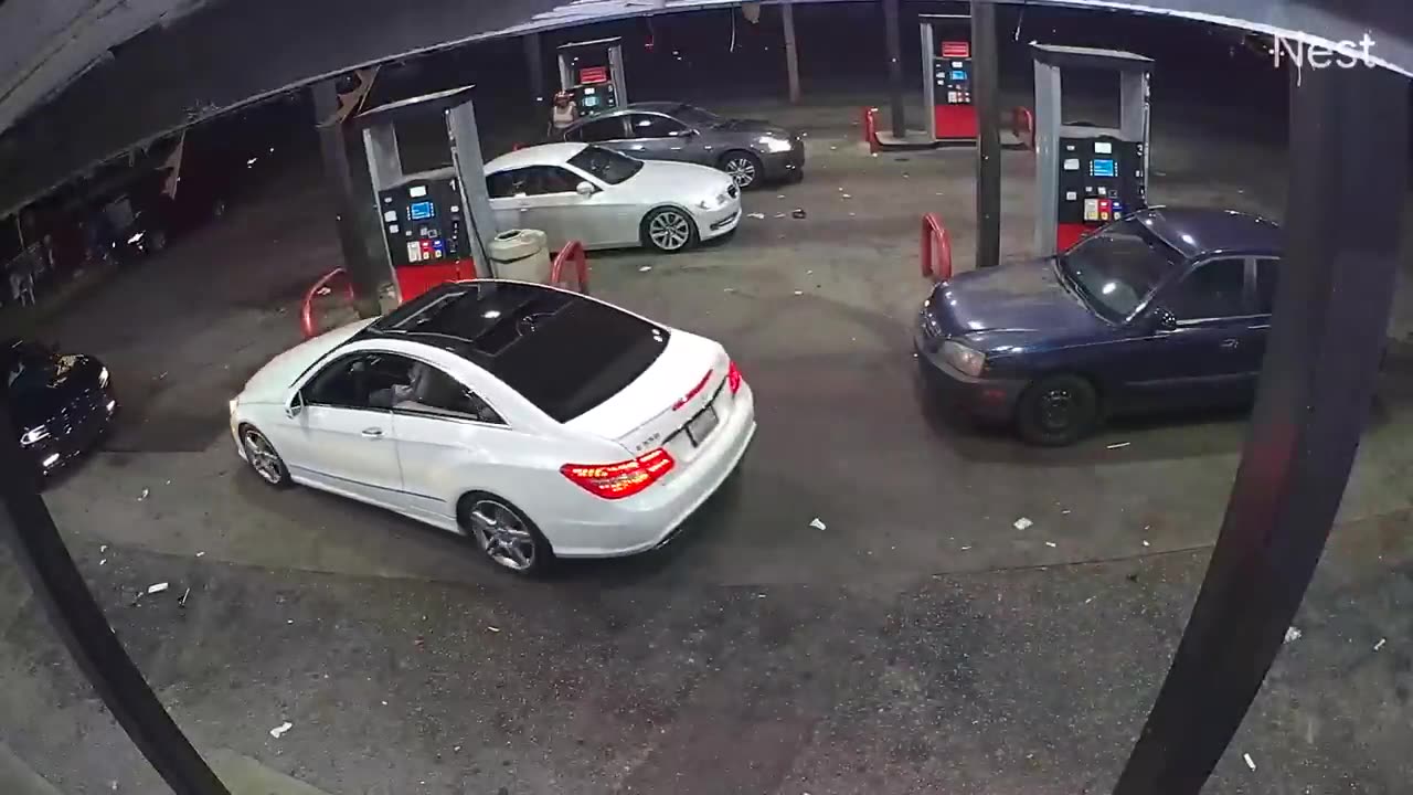 Dash cam Footage heated confrontation