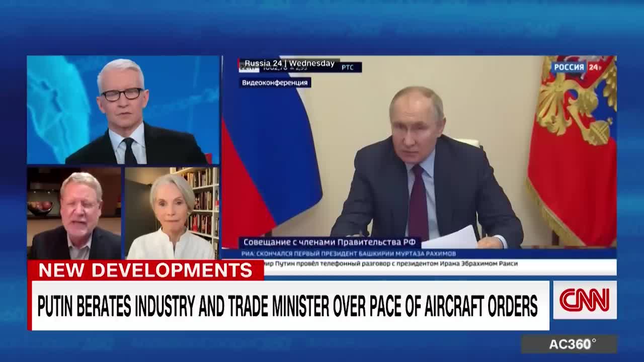 Ex-CIA official reacts to Putin getting angry with his own official