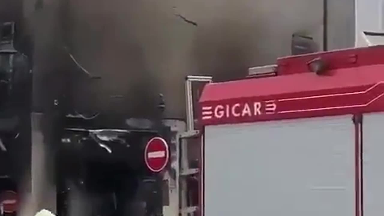 France is falling (literally).