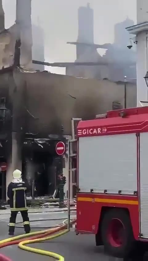 France is falling (literally).