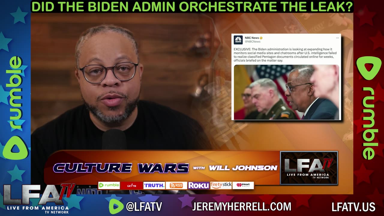 DID THE BIDEN ADMIN ORCHESTRATE THE LEAK??