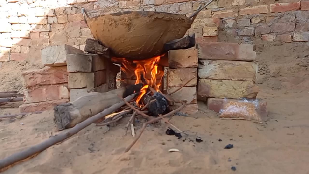 .Popcorn home made popcorn कढ़ाई में पॉपकॉर्न कैसे बनाते है