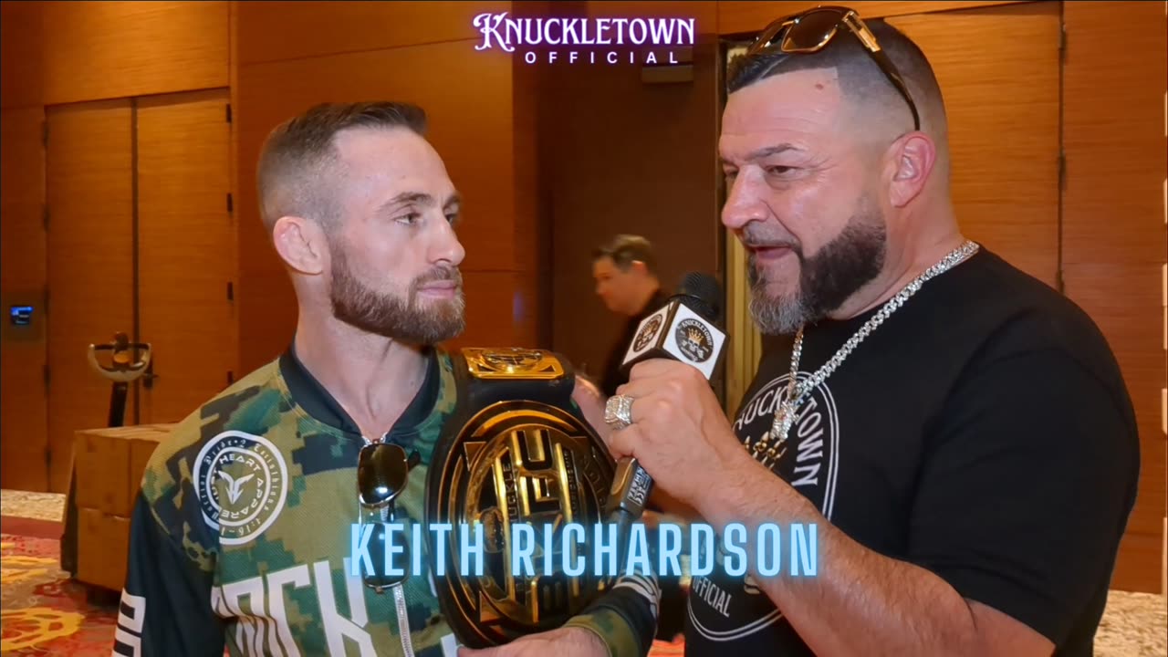 Keith Richardson's Pre-Fight Reflections Before Title Clash at BKFC 62