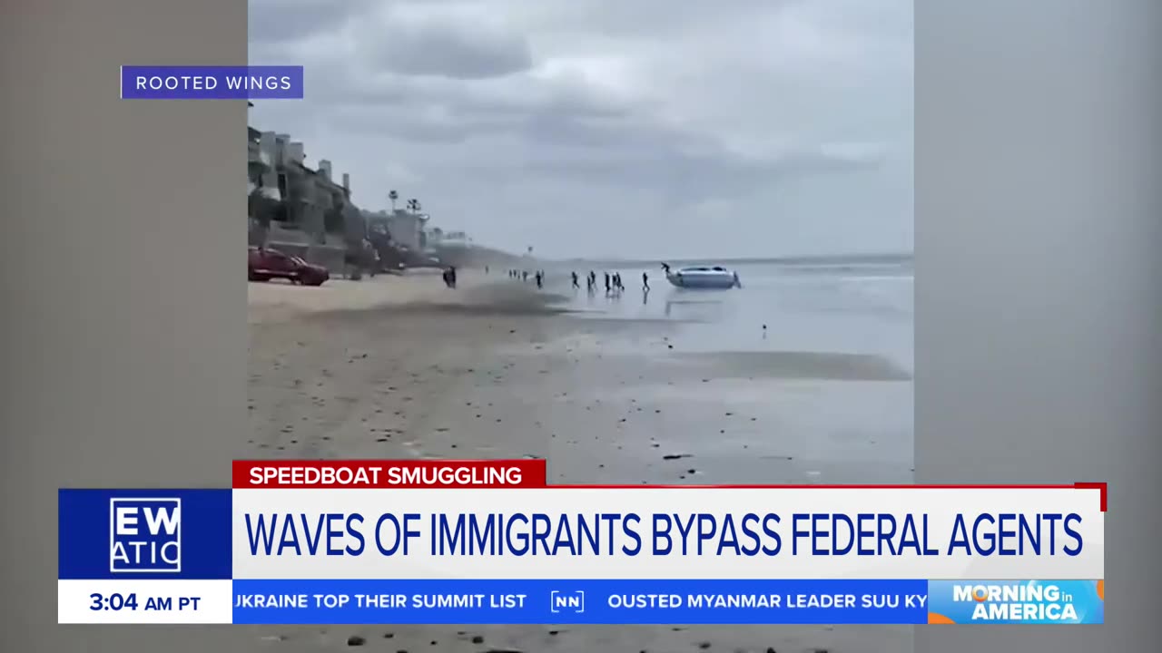 Migrants landing on California shores to bypass border agents | Morning in America