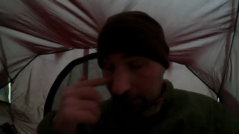 Just woken up in the tent 12th Dec 2022