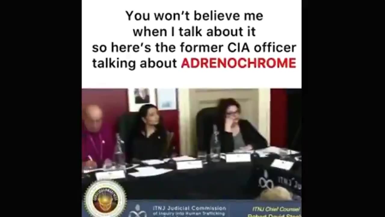 Former CIA official talking about Child Sacrifice